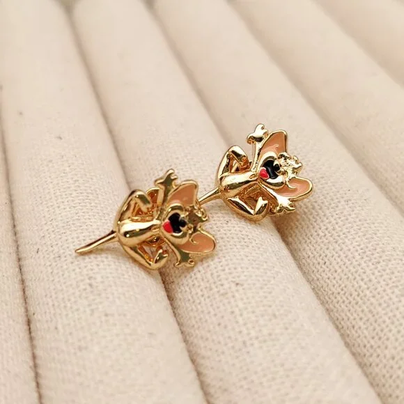 KATE SPADE • Whimsical Tom & Jerry Earrings - Picture 3 of 6